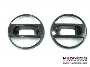 FIAT 500 Climate Control Display Frame - Carbon Fiber